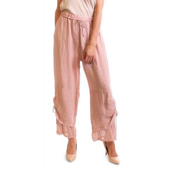 GIGI MODA Pants - NEW GIGI MODA elda straight pants in pink